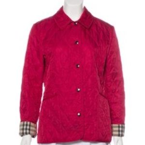 Burberry Diamond Quilted Nova-Lined Pink Jacket